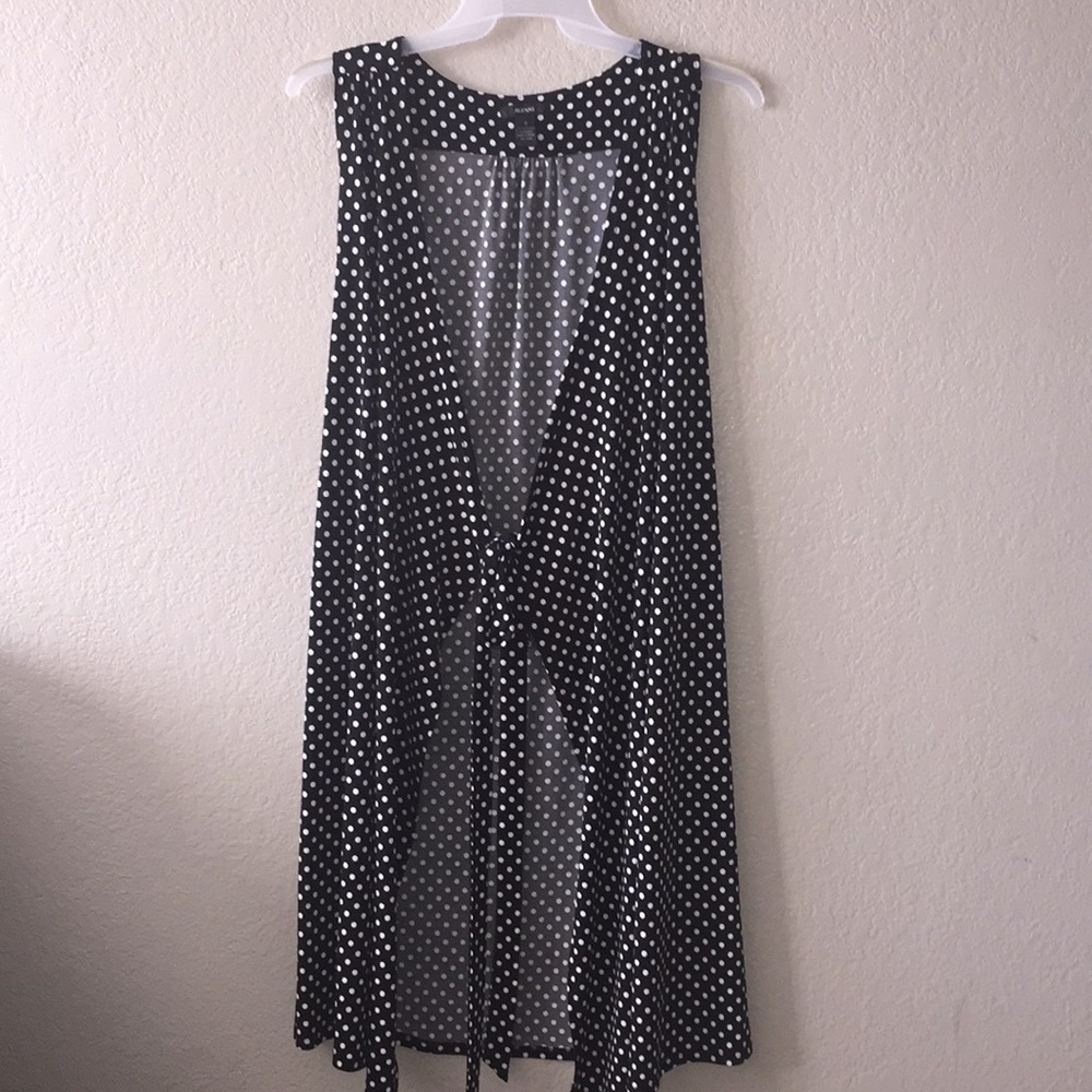 Alfani wrap poncho style dress